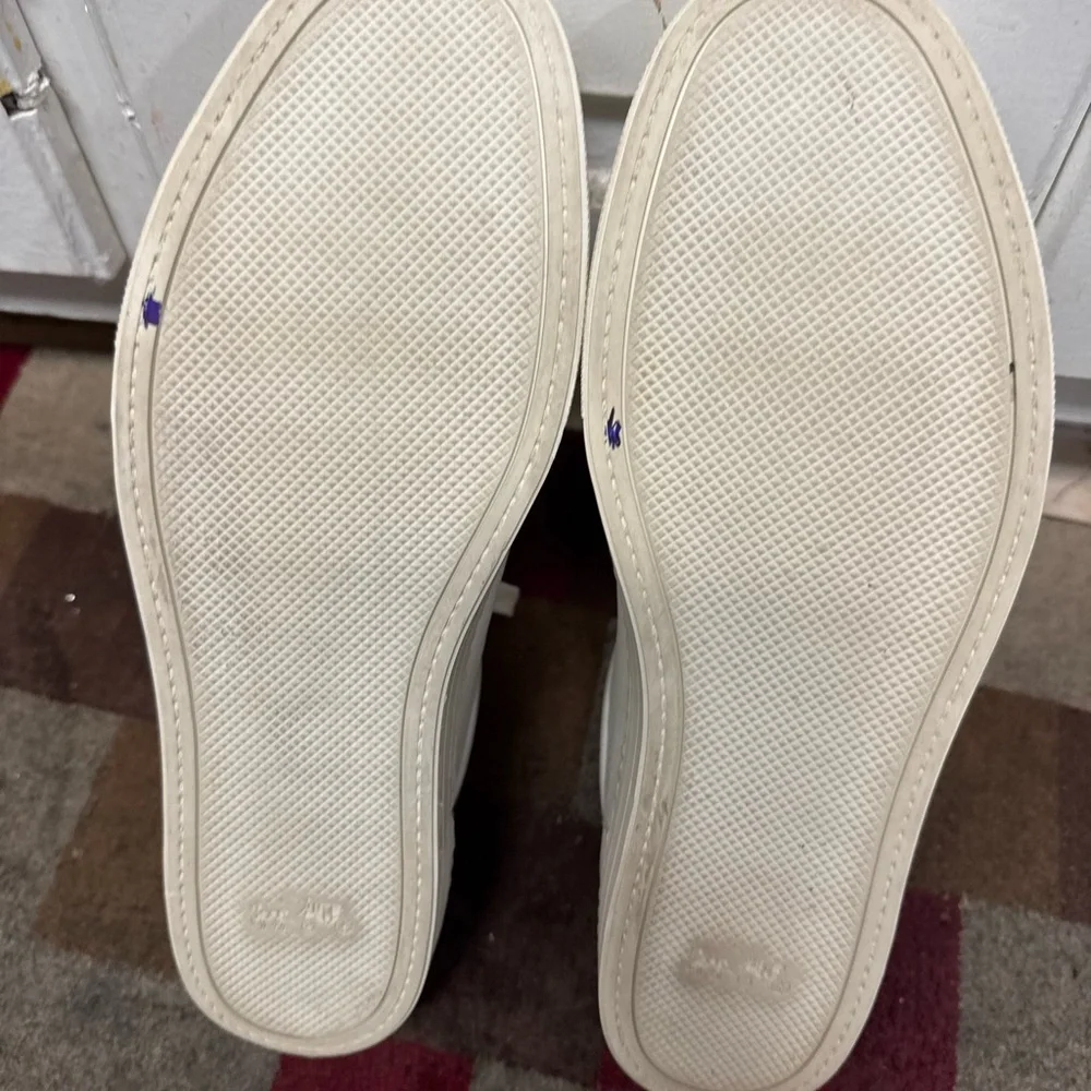 Coach Men’s White Leather Low Tops Sneakers - Picture 11 of 14
